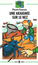 Une araignée sur le nez